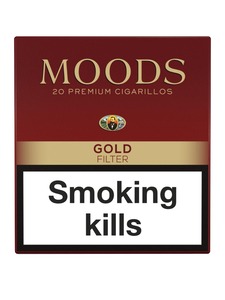 Moods Gold Filter Cigars