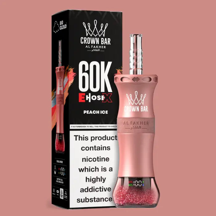 al-fakher-e-hose-x-crown-bar-60000-puffs-disposable-vape-peach-ice-336 al-fakher-e-hose-x-crown-bar-60000-puffs-disposable-vape-peach-ice-336