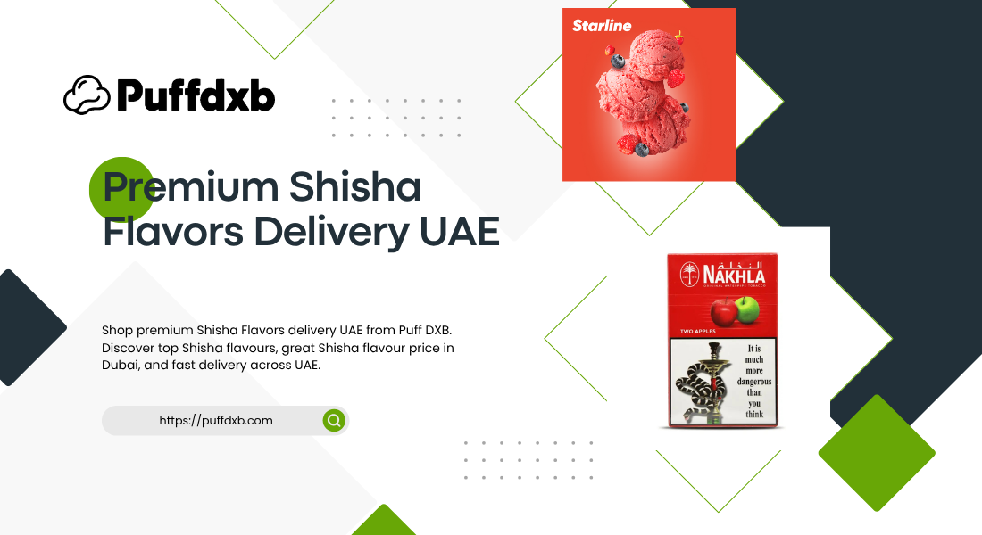 Premium Shisha Flavors Delivery UAE
