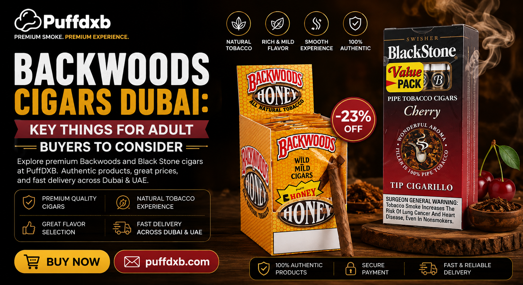 Backwoods Cigars Dubai