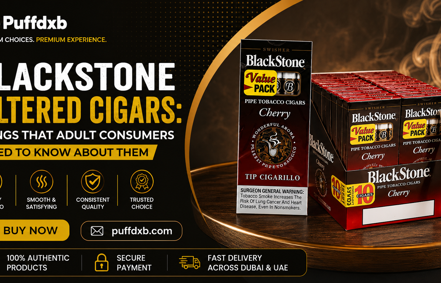 Blackstone Filtered Cigars
