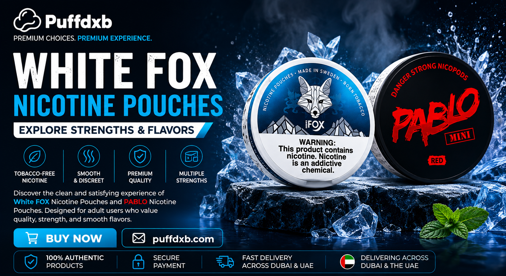 White FOX Nicotine Pouches